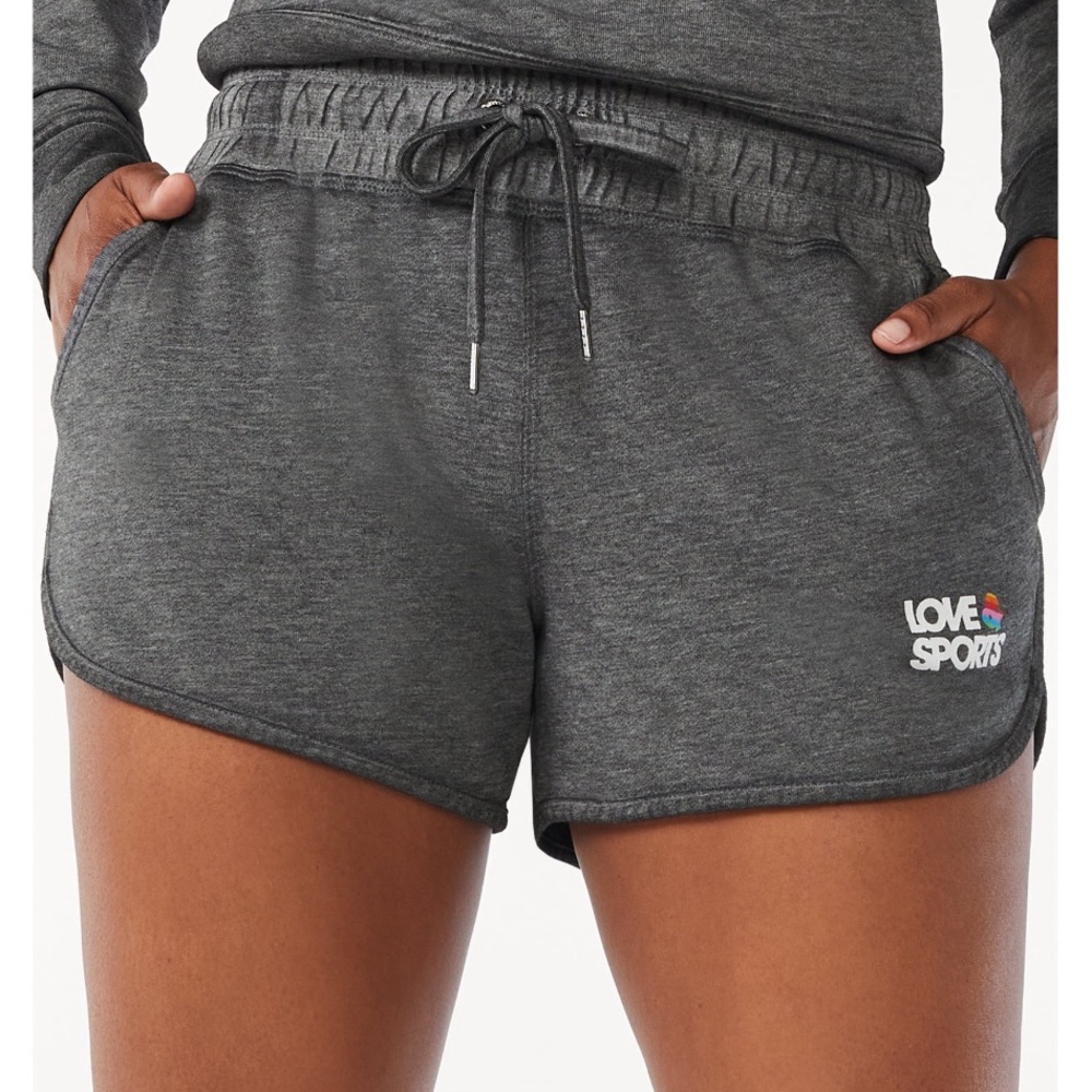 BRAND NEW Logo Shorts for Women from Love & Sports Size S (4-6)